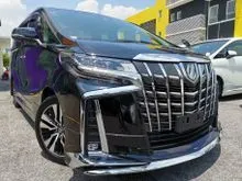 2020 Toyota Alphard 2.5 SC SURROUND CAM, FULL SPEC , DIM , BSM , 3 LED, 4CAM , 3BA, FACELIT, MODELLISTA BODYKIT UNREG