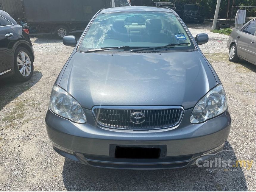 Toyota Corolla Altis 2001 G 1 8 在 State Auto自动挡sedan Grey 于 价格 7917598 Carlist My
