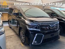 2015 Toyota Vellfire 2.5 ZG surround camera JBL theatre precrash power boot high spec unregistered