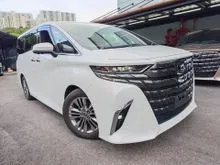 2024 Toyota Alphard 2.5 Z - MOONROOF - HUD - DIM - BSM - 4 CAMERA - SIDE STEP - GRADE 5 - (UNREGISTERED) - BEST DEAL IN TOWN