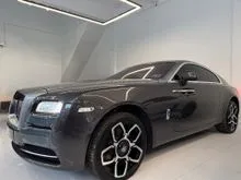 PARANORMAL GREY/SILVER PRE OWNED 2014/2019 ROLLS ROYCE Wraith 6.6 V12 UK LUXURY Coupe BEST VERSION OF ITS BRAND NEW