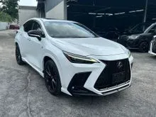 2022 Lexus NX 350 2.4 F Sport TRD BODYKIT HUD BSM 4CAMERA DIGITAL METER SUNROOF AWD