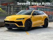 2019 Lamborghini Urus 4.0 SUV UNREG RECON UK SPEC FULL URBAN CARBON BODYKIT VOSSEN URBAN RIM TIP TOP CONDITIOMN ORIGINAL LOW MILEAGE PRICE CAN NEGO