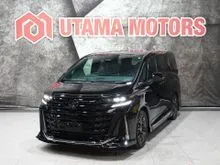 SPECIAL DEALS 2023 TOYOTA VELLFIRE 2.4 Z PREMIER SR BODYKIT SIDE STEP RM3,254/MONTH READY STOCK UNIT FAST APPROVAL