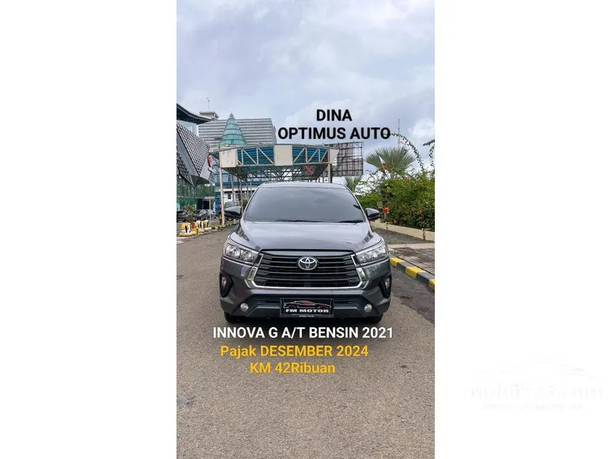 Jual Mobil Toyota Kijang Innova 2021 G 2.0 di DKI Jakarta Automatic MPV Abu