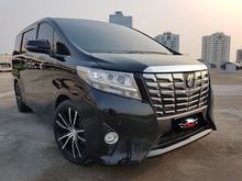 2017 Toyota Alphard 2.5 G ATPM / Pilot Seat & Black on Beige / PBD / Velg HSR R20
