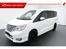 2016 Nissan Serena 2.0 S-Hybrid High-Way Star MPV (CAREFUL OWNER) (TIPTOP CONDITION) (1-YEAR WARRANTY)