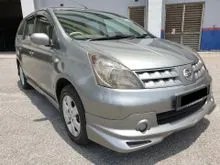2011 Nissan Grand Livina 1.6 Comfort MPV (A) IMPUL BODYKIT REVERSE CAMERA 7 SEATER