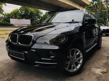 BMW X5 PANAROMIC ROOF 1 YEAR WARRANTY 2009,FULL LEATHER SEATS,3 DVD PLAYERS,M-SPORT STEERING,ONE DATO OWNER