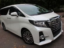2016 Toyota Alphard 2.5 G S C Package MPV
