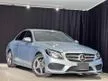 Recon 2018 DIAMOND SILVER Mercedes-Benz C200 2.0 AMG Line Sedan JAPAN UNREG - Cars for sale