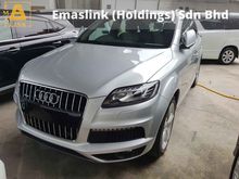 2014 Audi Q7 3.0 TDI Quattro S Line Power Boot Local AP Unreg (PRICE WITH GST)