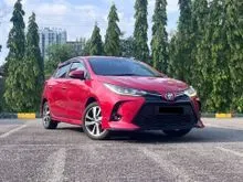 2021 Toyota Yaris 1.5 E Hatchback G  FULL SERVICE TOYOTA MAX LOAN AVAILABLE / 360 CAMERA