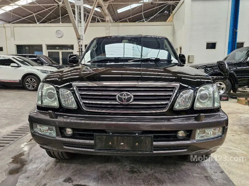 Jual Mobil Toyota Land Cruiser Cygnus 2003 4.7 di Jawa Timur Automatic SUV Hitam Rp 469.000.000