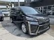 Recon 2019 Toyota Vellfire 2.5 ZA SEPAC SUNROOF MOONROOF, 7 SEATER 2 POWER DOOR , ORIGINAL ROOF MONITOR, PRE CRASH SYSTEM……. - Cars for sale