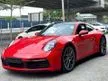 Recon 2019 Porsche 911(992) 3.0 Carrera S Coupe PPF, PCCB, PDCC,BOSE, Matt Carbon Interior Pack, 20/21RS Spyder Rims