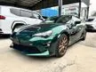 Recon 2019 Toyota 86 2.0 GT Coupe BRITISH GREEN LIMITED BREMBO BRAKE FACTORY ALLOYS HALF LEATHER GRADE 4.5B JAPAN SPEC UNREGS