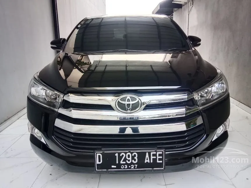 Jual Mobil Toyota Kijang Innova 2017 G 2.0 di Jawa Barat Automatic MPV Hitam Rp 255.000.000