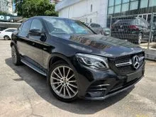2019 MERCEDES BENZ GLC43 AMG PREMIUM PLUS NIGHT PACK COUPE (25K MILEAGE) 360 SURROUND VIEW CAMERA WITH BURMESTER PREMIUM SOUND SYSTEM