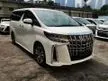 Recon 2022 Toyota Alphard 2.5 SC SUNROOF 9K KM UNREG