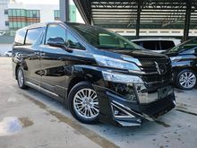 2018 Toyota Vellfire 3.5 Z G Edition MPV VL Full Spec Unregister