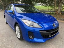 Mazda 3 2.0 GLS Hatchback (A) 2014 Push Start Button 1 Lady Owner Only Touch Screen Radio Leather Seat View to Confirm