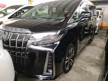2018 Toyota Alphard 2.5 SC,NEW CAR,6A GRADE,SUNROOF MOONROOF,DIM,PRE CRASH,18 UNREG