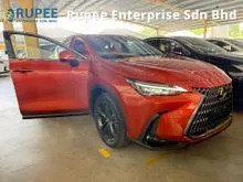 2023 Lexus NX 250 2.5 Luxury SUV *Cadmium Orange *Grade 4.5 *7K-Km New Car Condition Wireless Apple CarPlay +Wireless Charges (Unregisted) RM233K