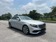 2018 Mercedes-Benz E250 2.0 Exclusive Line Sedan 360Camera/Sunroof