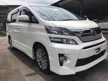 2013 Toyota Vellfire 2.4 Z Golden Eyes BEST DEAL BEST OFFER