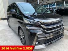 2016 Toyota Vellfire 2.5 Z G Edition MPV