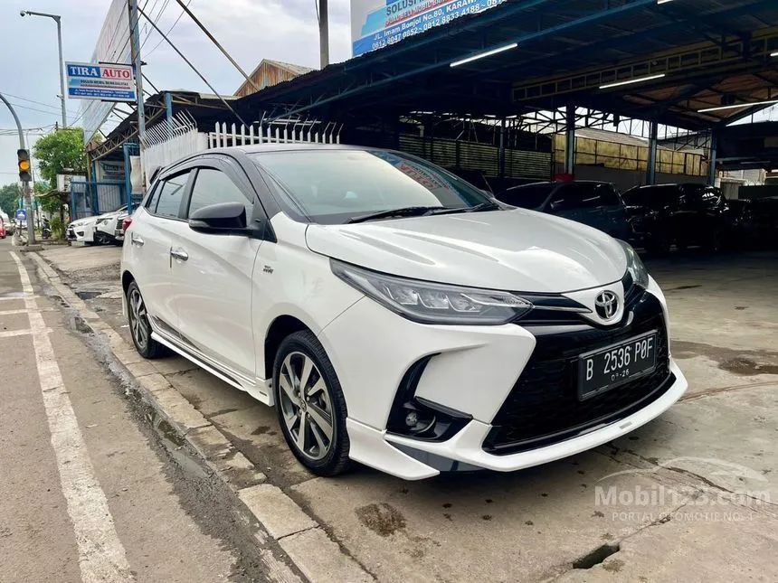 Jual Mobil Toyota Yaris 2021 S GR Sport 1.5 di DKI Jakarta Automatic Hatchback Putih Rp 230.000.000