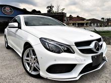 2013 Mercedes-Benz E250 2.0 AMG Coupe NEW FACE LEFT YEAR END CARNIVAL BIG OFFER*LEATHER SEAT*SPORT MODE*ECO MODE*REVERSE CAM*KEYLESS*PADDLE SHIFT*