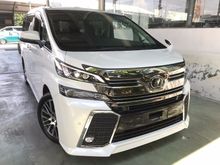 2016 Toyota Vellfire 2.5 ZG SPEC (UNREG)