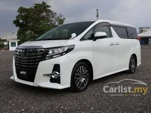 2016 Toyota Alphard 2.5 G S C Package MPV