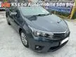 Used Toyota Corolla Altis 1.8 G (A) WARRANTY 1 YEAR
