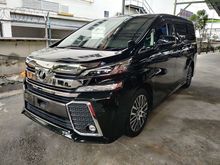 2016 Toyota Vellfire 2.5 ZG Sunroof 5 YEARS WARRANTY