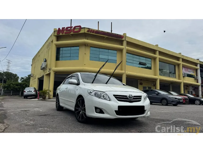 2010 Toyota Corolla Altis E Sedan