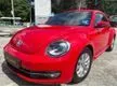 Used 2014 Volkswagen The Beetle 1.2 TSI Coupe/FULL LEATHER SEATS/1 CAREFUL OWNER/CHILI RED BODY COLOUR/SHIFT TRONIC/PARKING SENSOR/4 CONTINENTAL TAYAR/ORI