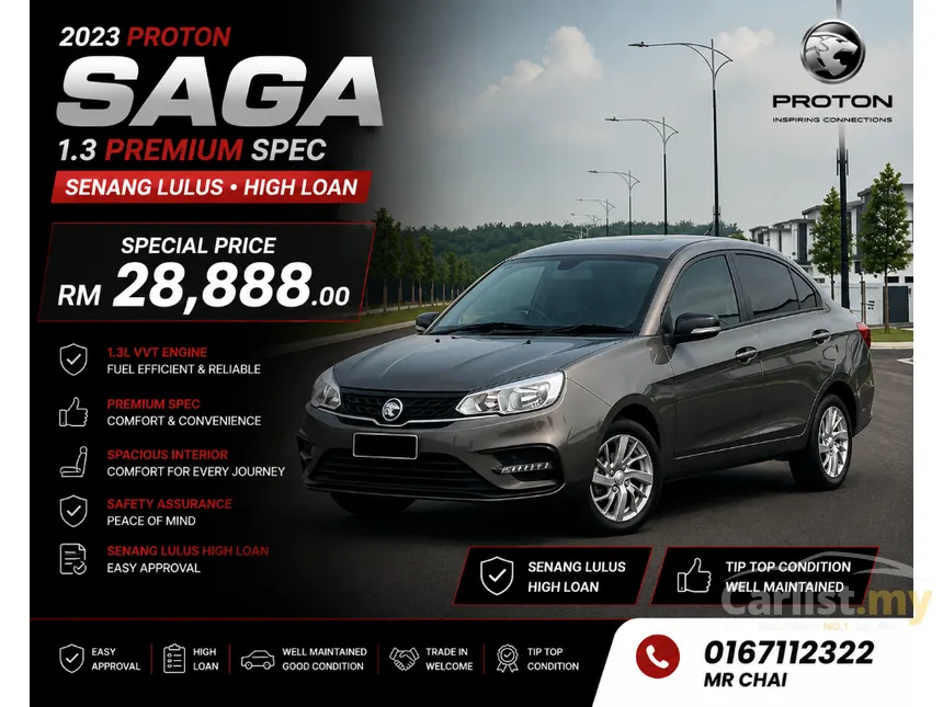 2023 Proton Saga Premium Sedan