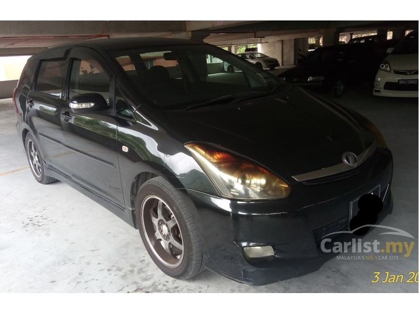 Toyota Wish 2006 1.8 in Kuala Lumpur Automatic MPV Black 