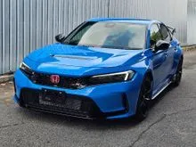 OFFER GRADE S A/ 40 KM ONLY UNREG 2025 Honda Civic 2.0 Type R Hatchback BLUE NEW CAR CONDITION/FREE 6 YEAR WARRANTY/ PROCESSING FEE RM1350