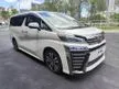 Recon 2019 Toyota Vellfire 2.5 ZG Unregistered with Sunroof, 360 Camera, JBL, 5 YEARS Warranty
