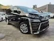 Recon CHEAPEST 2020 Toyota Vellfire 2.5 Z SUNROOF DIM BSM BEST DEAL IN TOWN UNREG