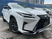 2022 Lexus RX300 2.0 F SPORT HUD BSM 4 CAMERA POWERBOOT 2WD