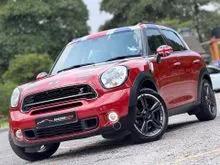 MINI COOPER S COUNTRYMAN 1.6 TURBO FULL LEATHER PUSH START KEYLESS ENTRY FULL SERVICE ORIGINAL PAINTS TIP TOP CONDITION LOW MILEAGE DATIN OWNER