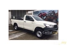 ( SPECIAL PROMOTION ) 2019 Toyota Hilux 2.4 Pickup Truck Single Cab