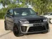 Recon 2021 Land Rover Range Rover Sport 5.0 SVR SUV Land Rover Approved Meridian Sound System 22inch Rims Air Suspension Apple Carplay