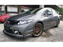 2016 Honda Civic 2.0 S i-VTEC Sedan, Full Service Record, TipTop Condition, Full BodyKit, Ultra Racing Safety Bar