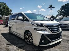 2016 Toyota Vellfire 2.5 Z G MODELLISTA FULL UNREG